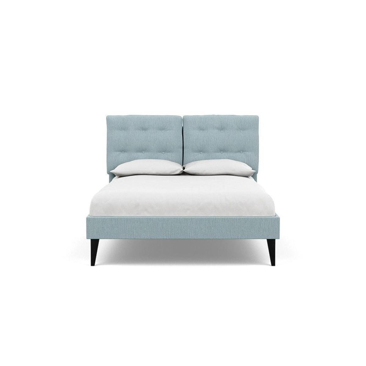 Heal's Mistral King Bed Smart Velvet Sea foam - Heal's UK Bedroom Furniture – image 20