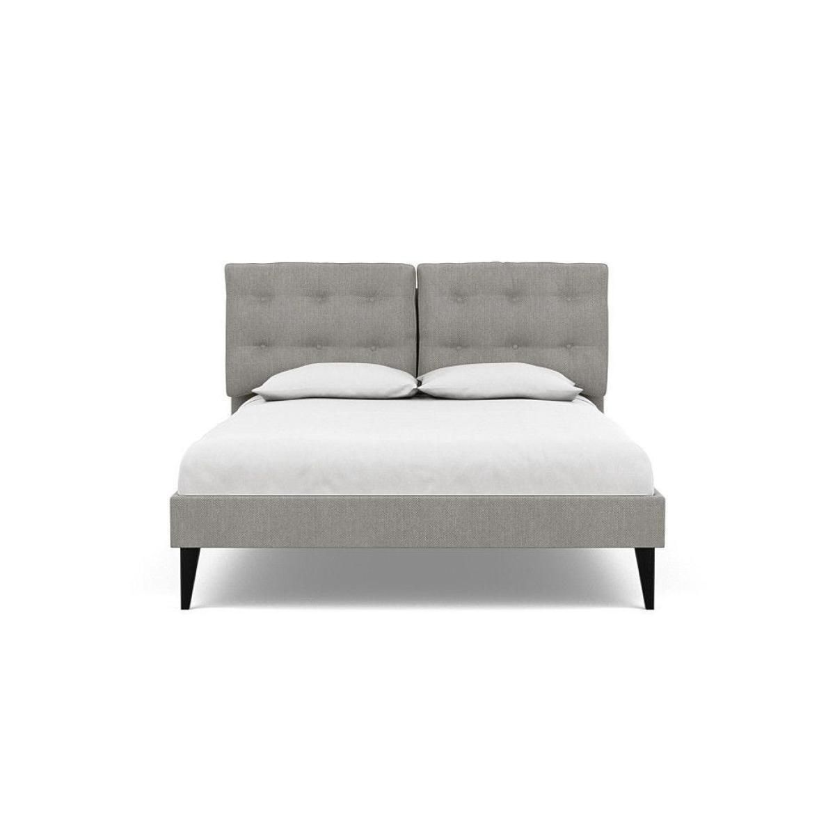 Heal's Mistral King Bed Smart Velvet Sea foam - Heal's UK Bedroom Furniture – image 25
