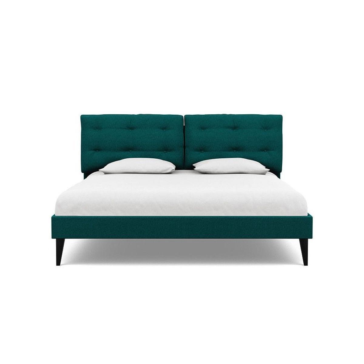 Heal's Mistral King Bed Smart Velvet Sea foam - Heal's UK Bedroom Furniture – image 26