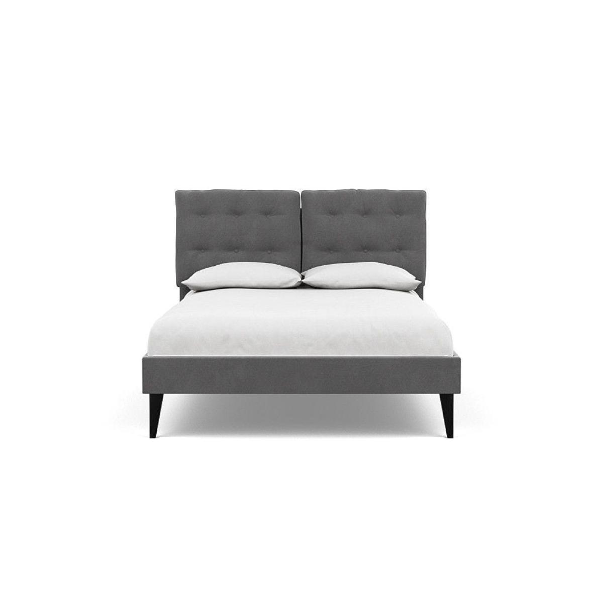 Heal's Mistral King Bed Smart Velvet Sea foam - Heal's UK Bedroom Furniture – image 40