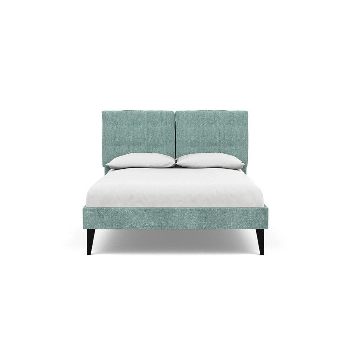 Heal's Mistral King Bed Smart Velvet Sea foam - Heal's UK Bedroom Furniture – image 5
