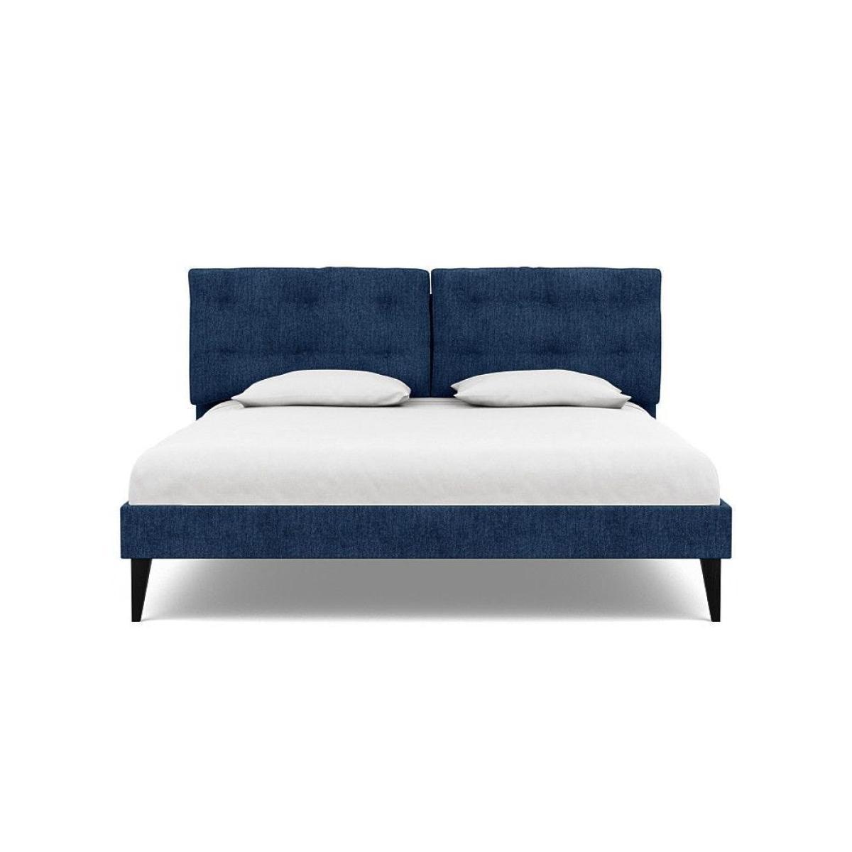 Heal's Mistral King Bed Smart Velvet Sea foam - Heal's UK Bedroom Furniture – image 43