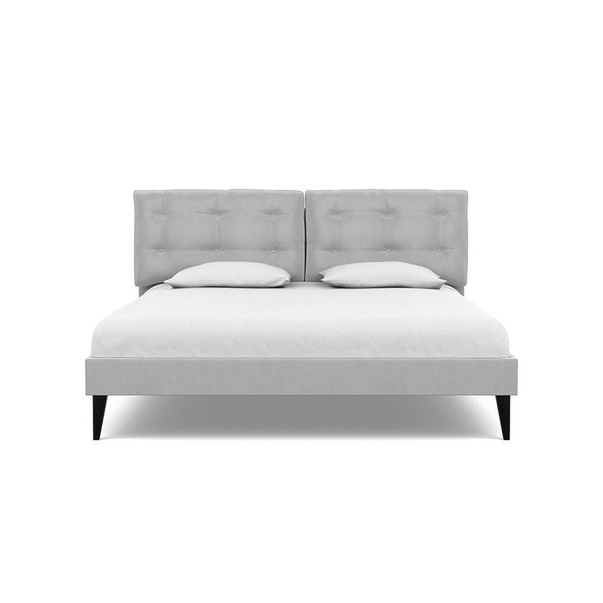 Heal's Mistral King Bed Smart Velvet Sea foam - Heal's UK Bedroom Furniture – image 56