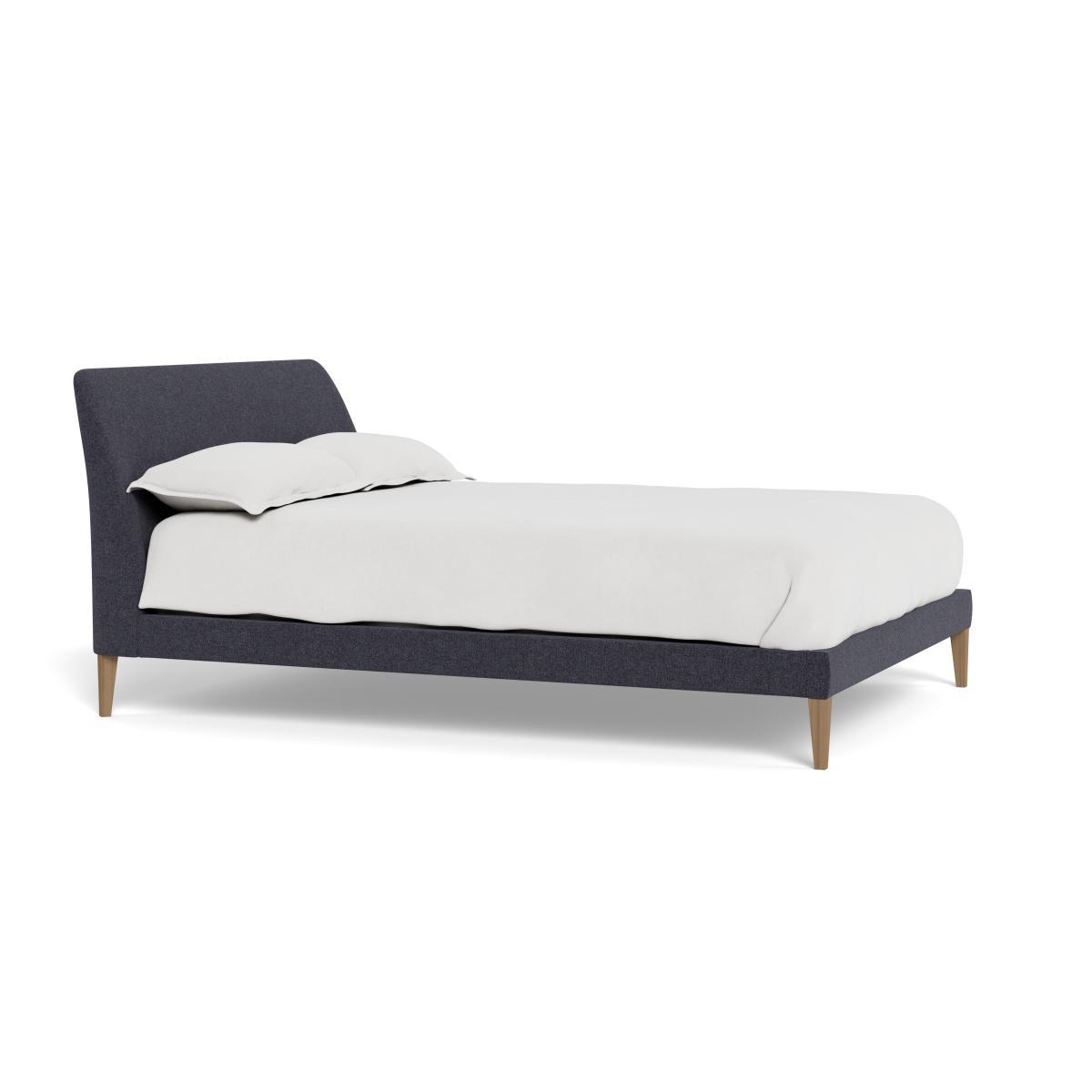 Heal's Wallis Double Bed Texture Soot Stained Oak Feet - Heal's UK Bedroom Furniture – image 2