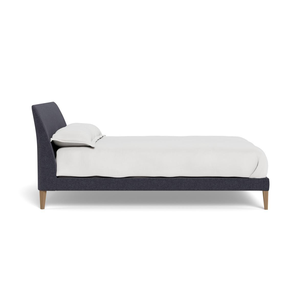 Heal's Wallis Double Bed Texture Soot Stained Oak Feet - Heal's UK Bedroom Furniture – image 3