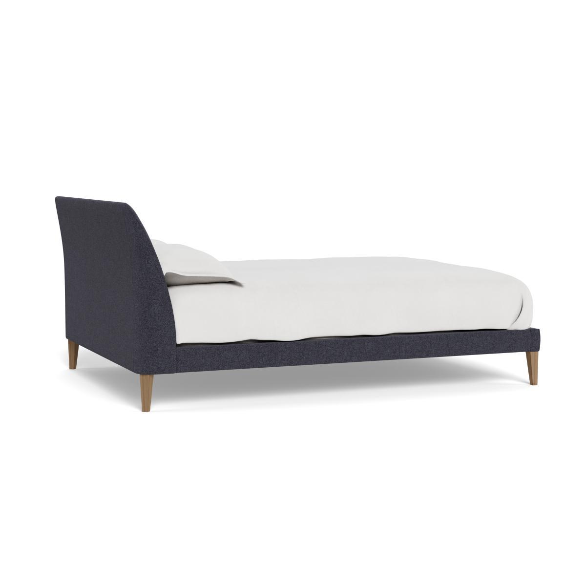 Heal's Wallis Double Bed Texture Soot Stained Oak Feet - Heal's UK Bedroom Furniture – image 4