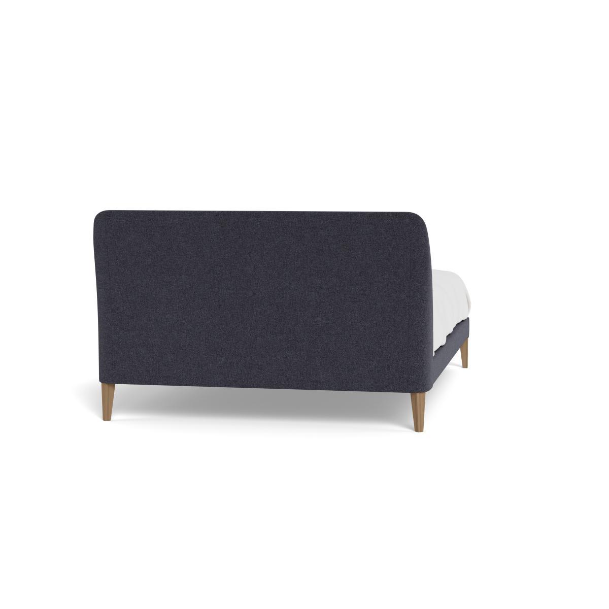 Heal's Wallis Double Bed Texture Soot Stained Oak Feet - Heal's UK Bedroom Furniture – image 5