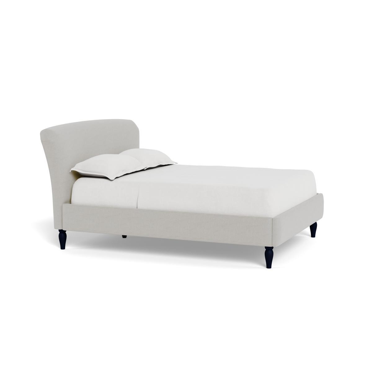 Heal's Darcey Bed Super King Capelo LinenCotton Sea Salt Tinted Ash Feet - Heal's UK Bedroom Furniture – image 2