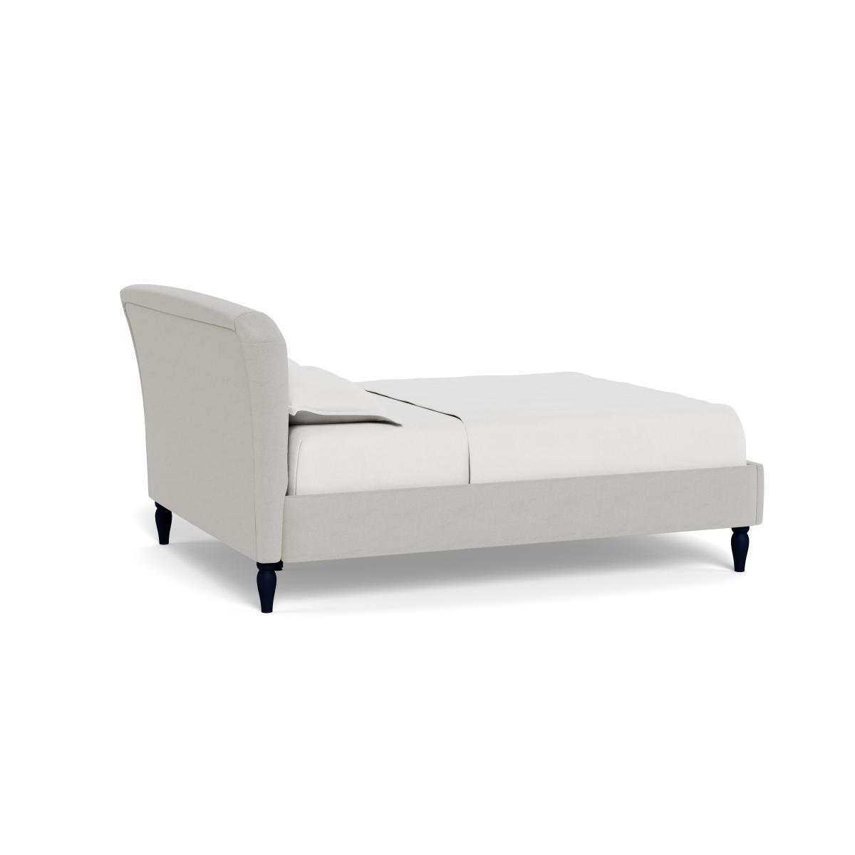 Heal's Darcey Bed Super King Capelo LinenCotton Sea Salt Tinted Ash Feet - Heal's UK Bedroom Furniture – image 4