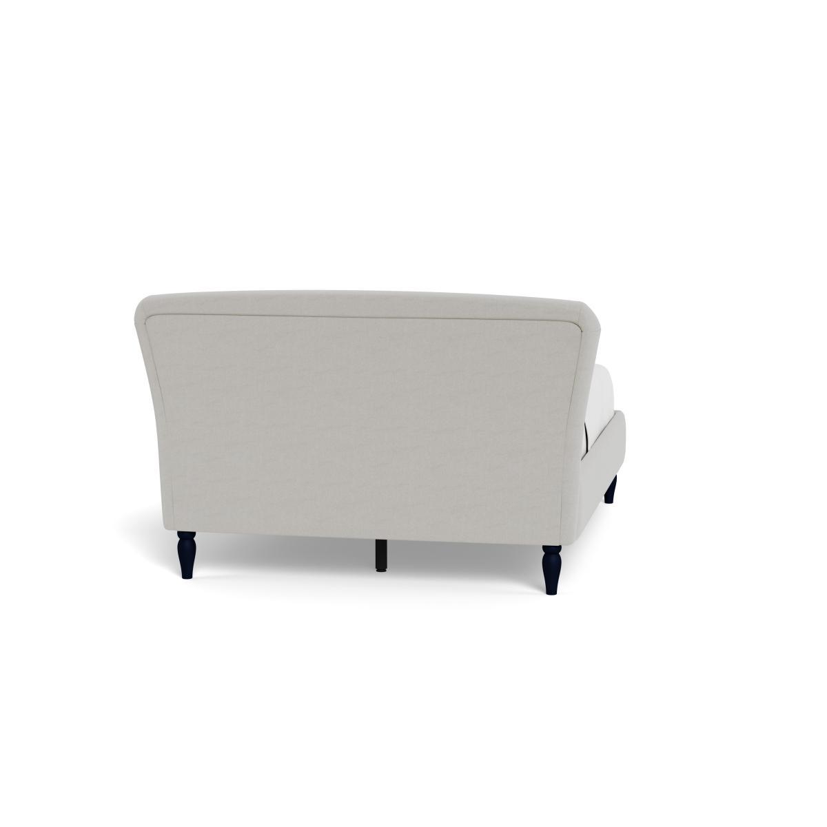 Heal's Darcey Bed Super King Capelo LinenCotton Sea Salt Tinted Ash Feet - Heal's UK Bedroom Furniture – image 5