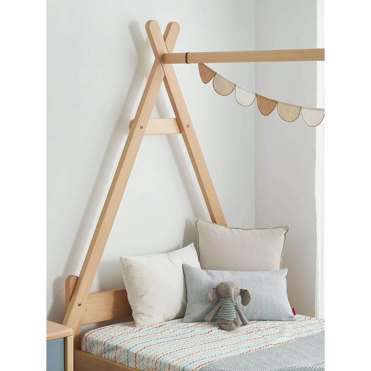 Boori Teepee Single Bedstead, Almond – image 3