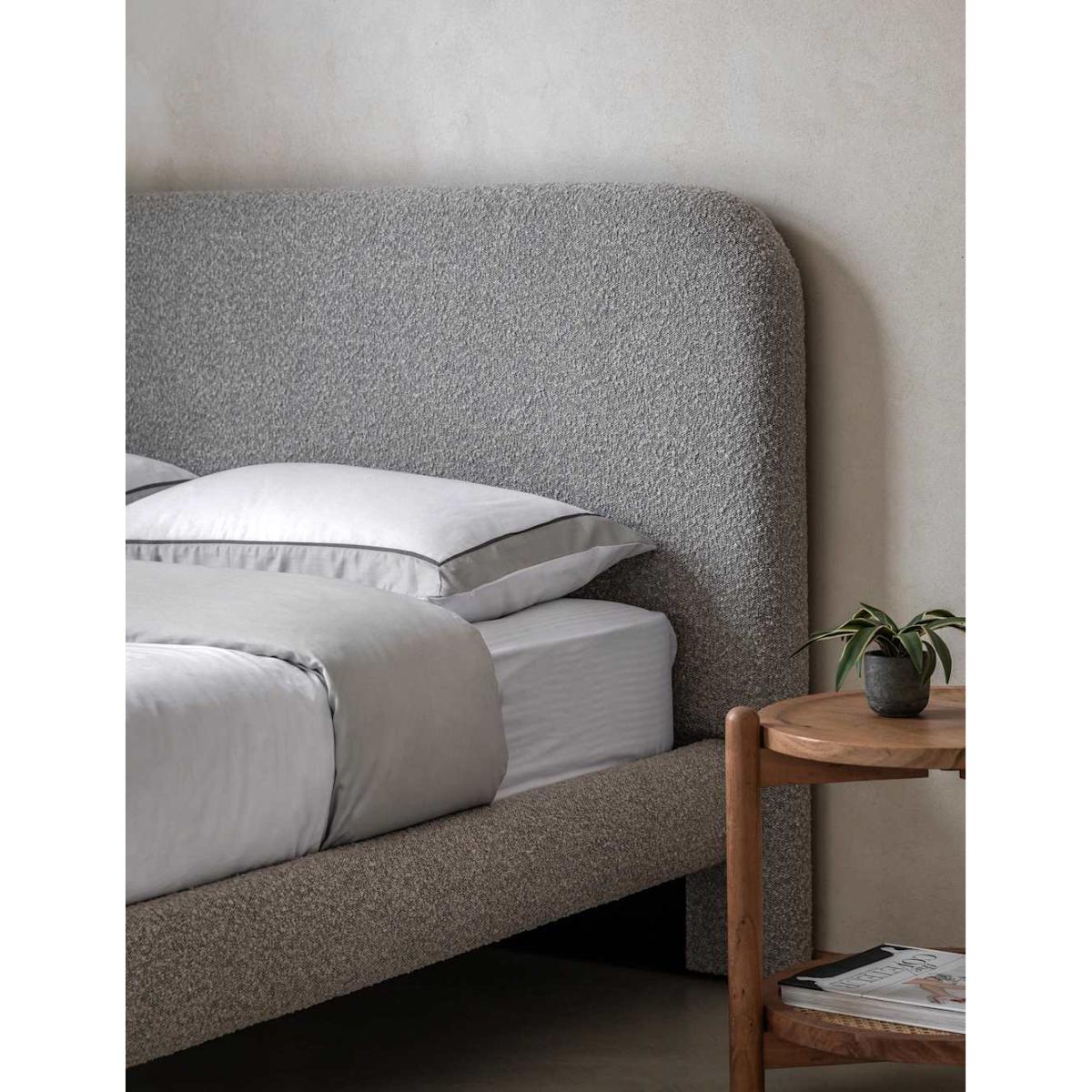 Gallery Direct Rabley Stone 5' Bedstead - 5FT - Grey, Grey – image 3