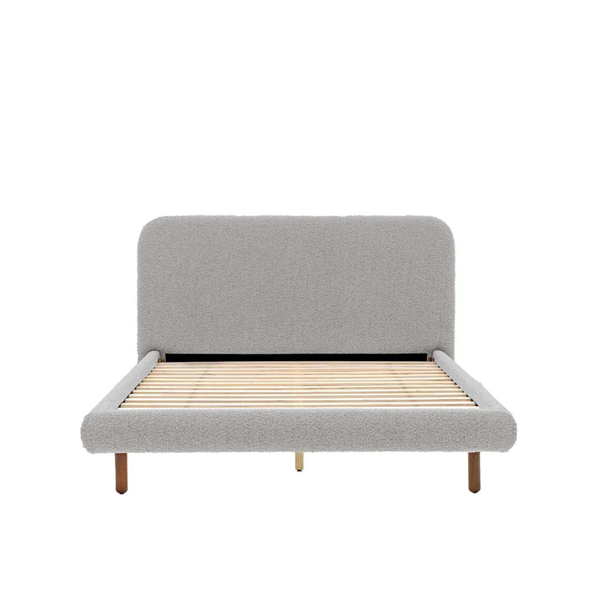 Gallery Direct Rabley Stone 4'6 Bedstead - 4FT6 - Grey, Grey – image 2