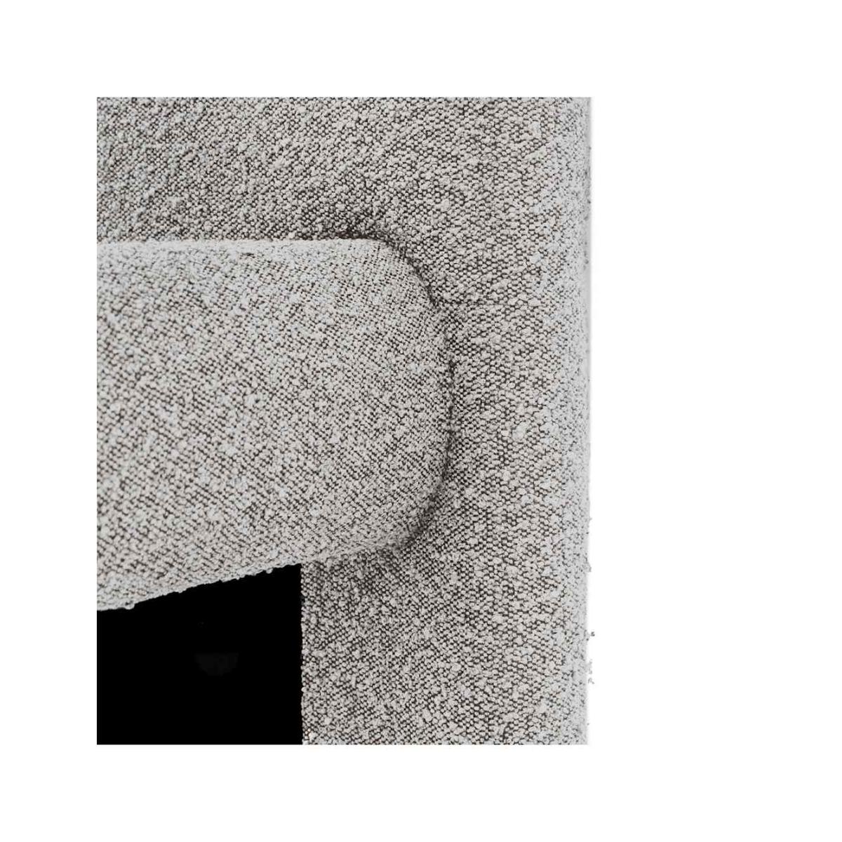 Gallery Direct Rabley Stone 4'6 Bedstead - 4FT6 - Grey, Grey – image 4