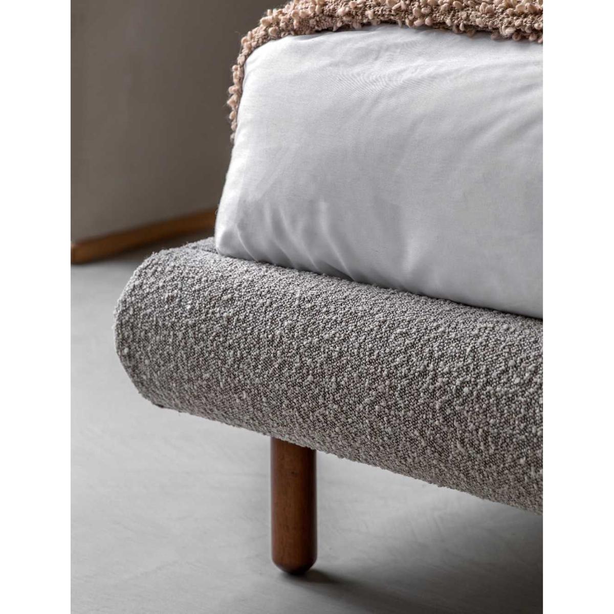 Gallery Direct Rabley Stone 4'6 Bedstead - 4FT6 - Grey, Grey – image 5
