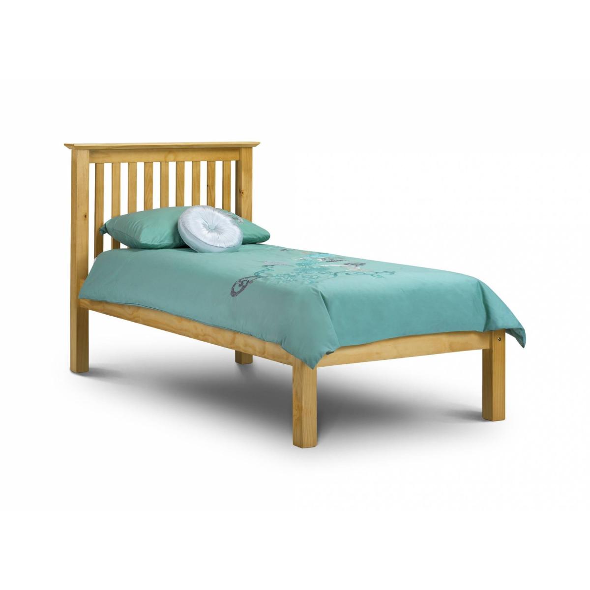 Julian Bowen Bed Barcelona Low Foot End Pine – image 2