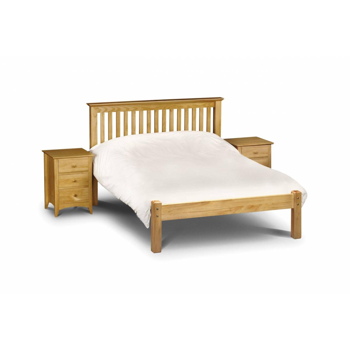 Julian Bowen Bed Barcelona Low Foot End Pine – image 3