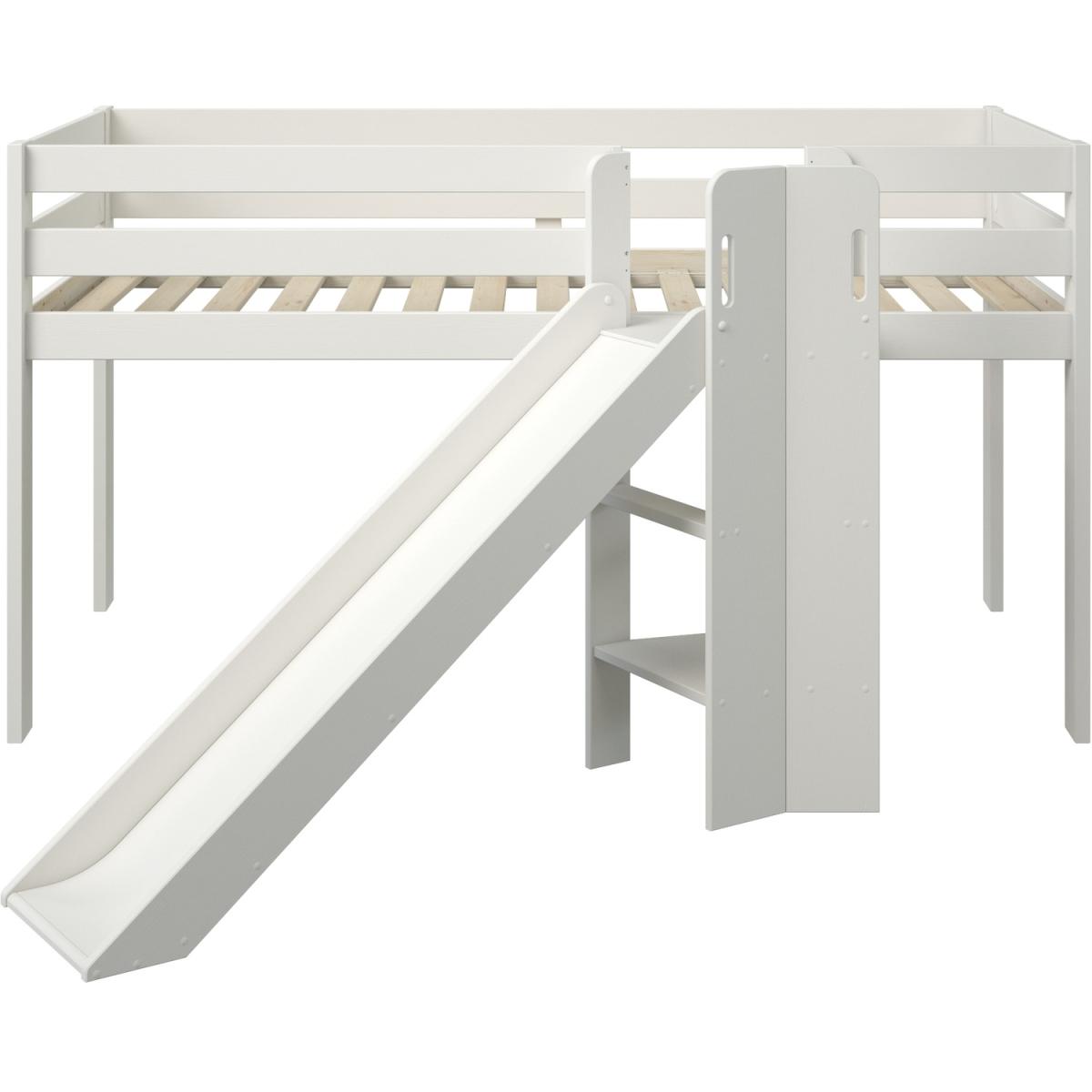 Sofie Slide Mid Sleeper Bed White - White – image 5