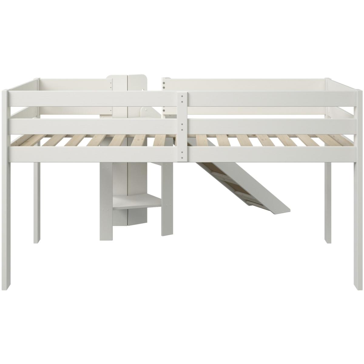Sofie Slide Mid Sleeper Bed White - White – image 6