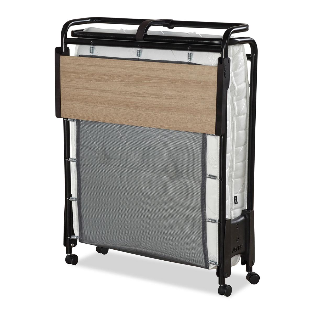Jay-Be Revolution Folding Single Bed Frame with Pocket Mattress - Black – image 2