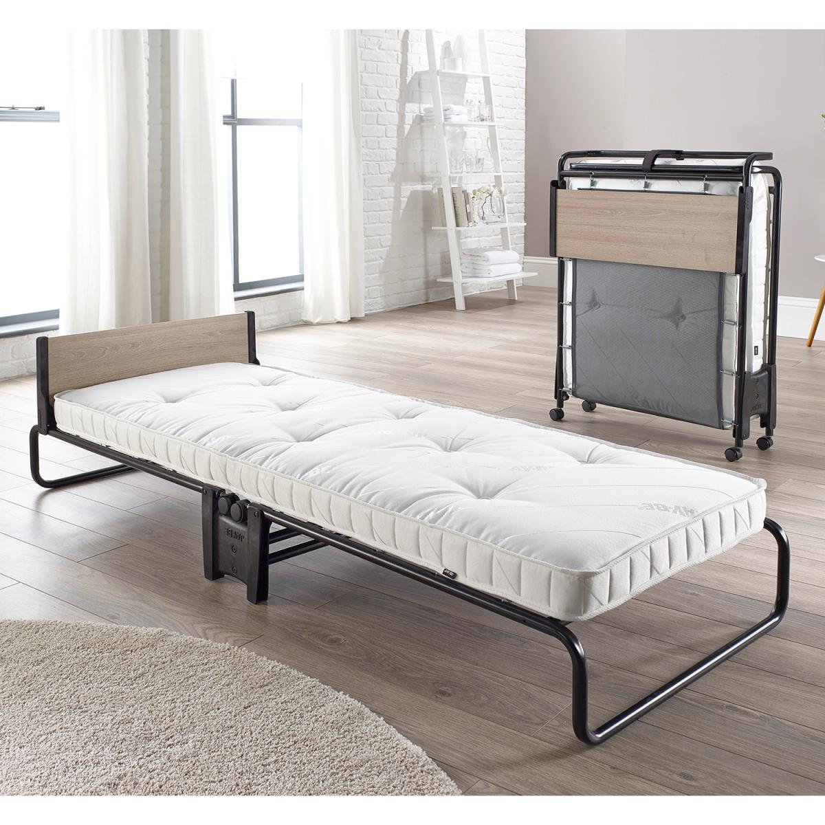 Jay-Be Revolution Folding Single Bed Frame with Pocket Mattress - Black – image 4