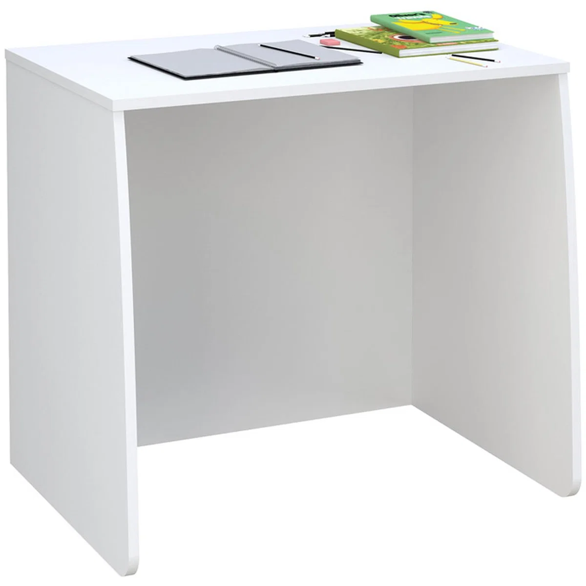 Loft Station Single 3ft Cabin Bed Bundle - White - White – image 3