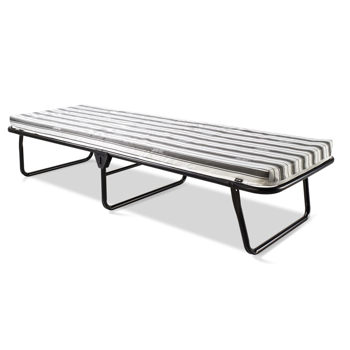 Jay-Be Single Value Folding Bed Frame with E-Fibre Mattress - Black – image 6