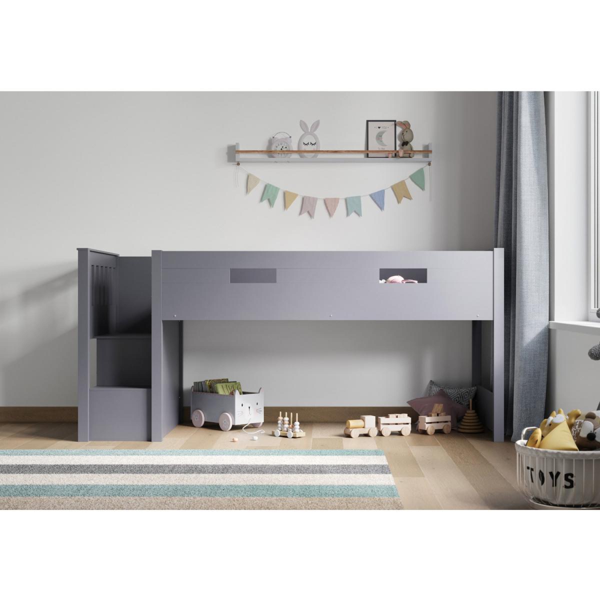 Charlie Mid Sleeper Frame Only Grey - Grey – image 2