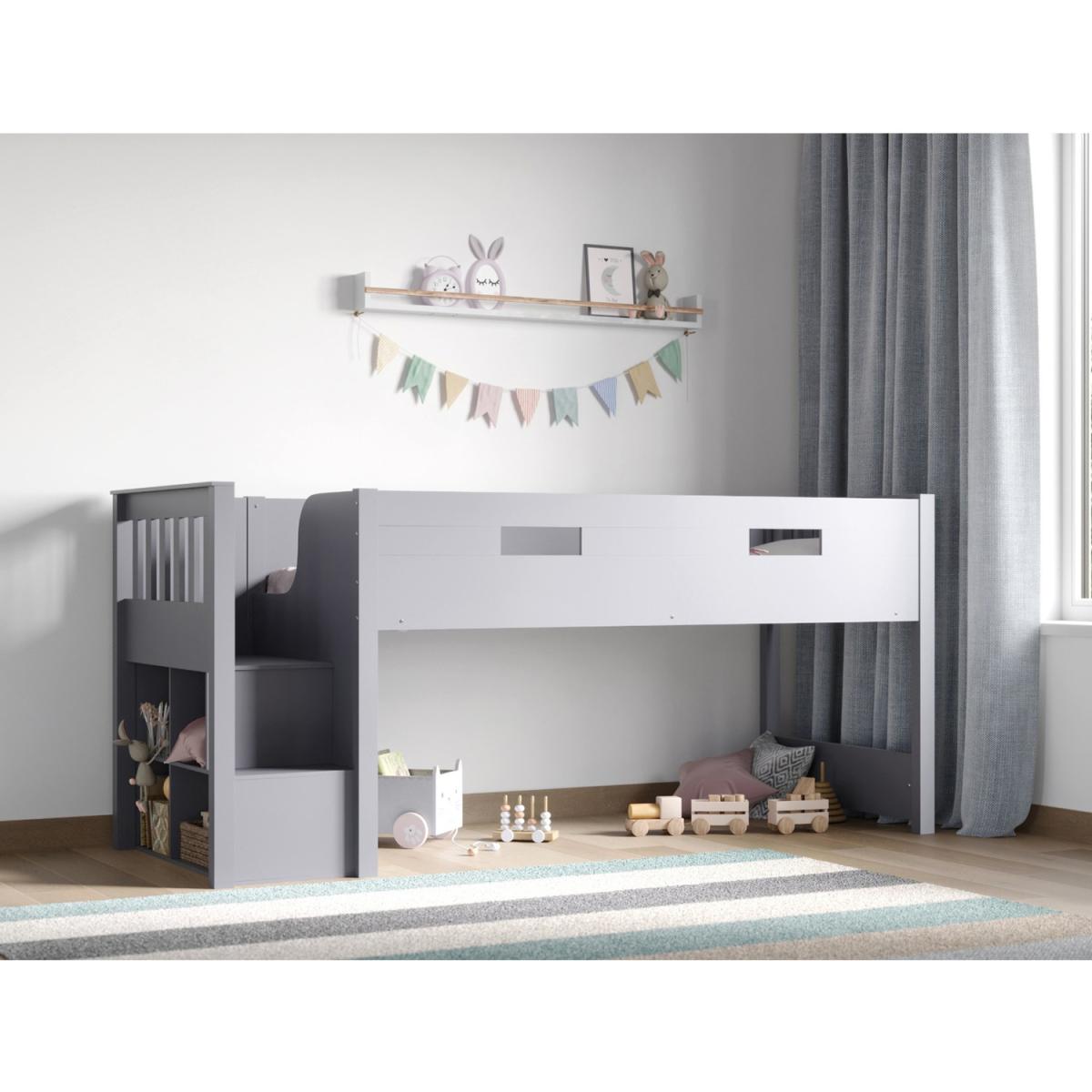 Charlie Mid Sleeper Frame Only Grey - Grey – image 4