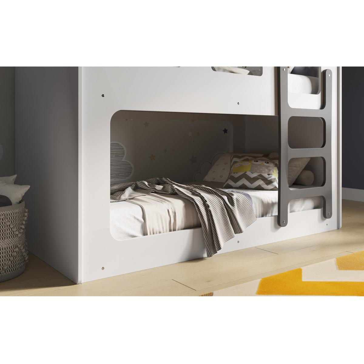 Astronaut Pod Bunk Bed White - White – image 3