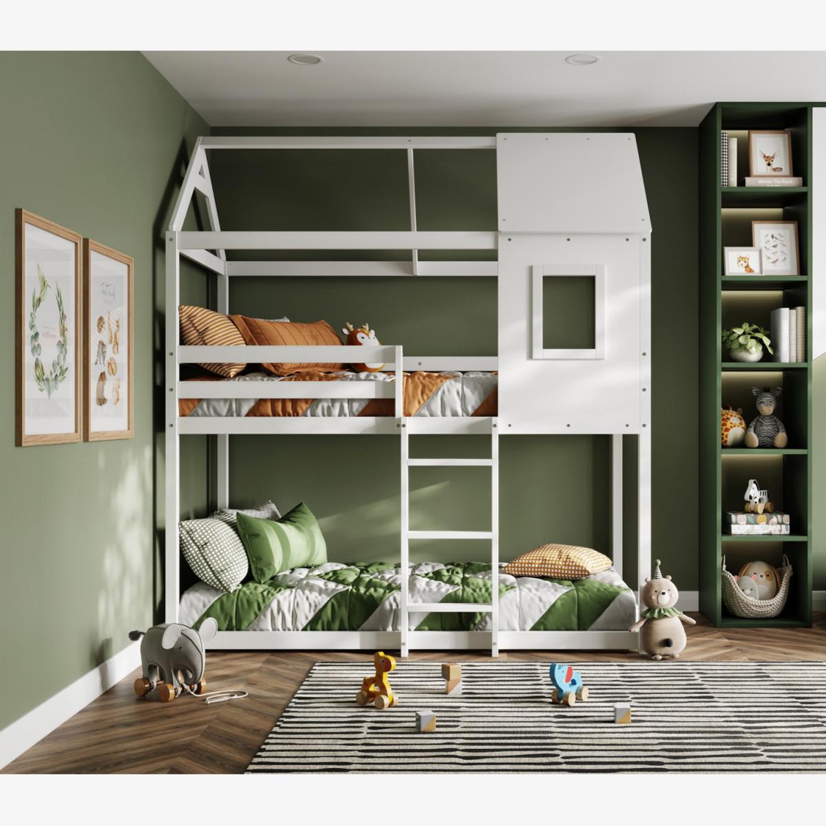 Hideaway Bunk Bed - White – image 1