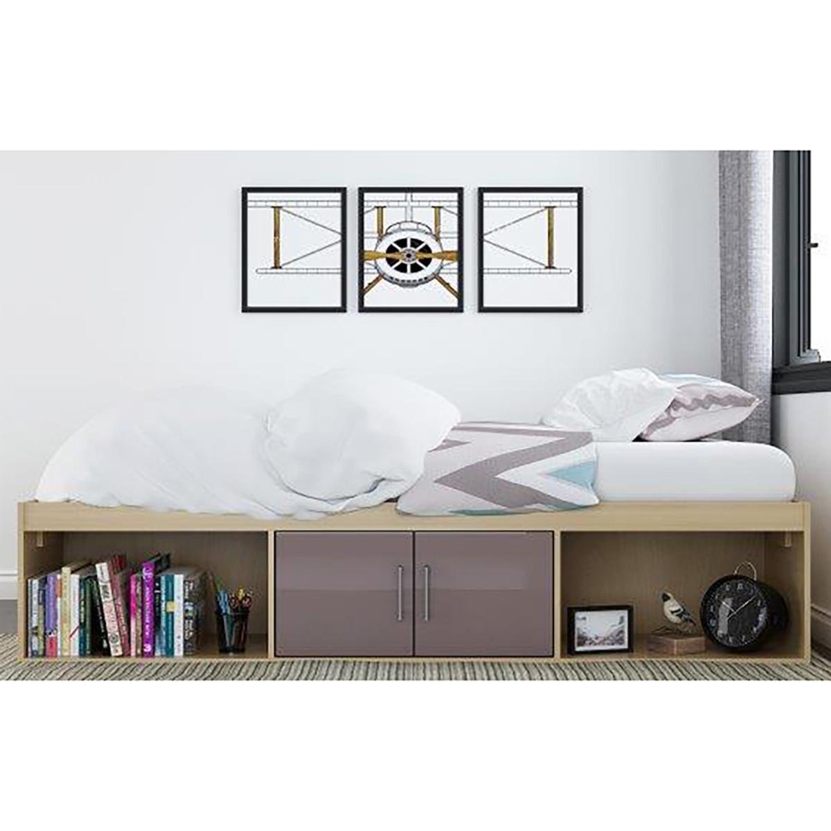 Dakota Oak Cabin Bed - Pink – image 4