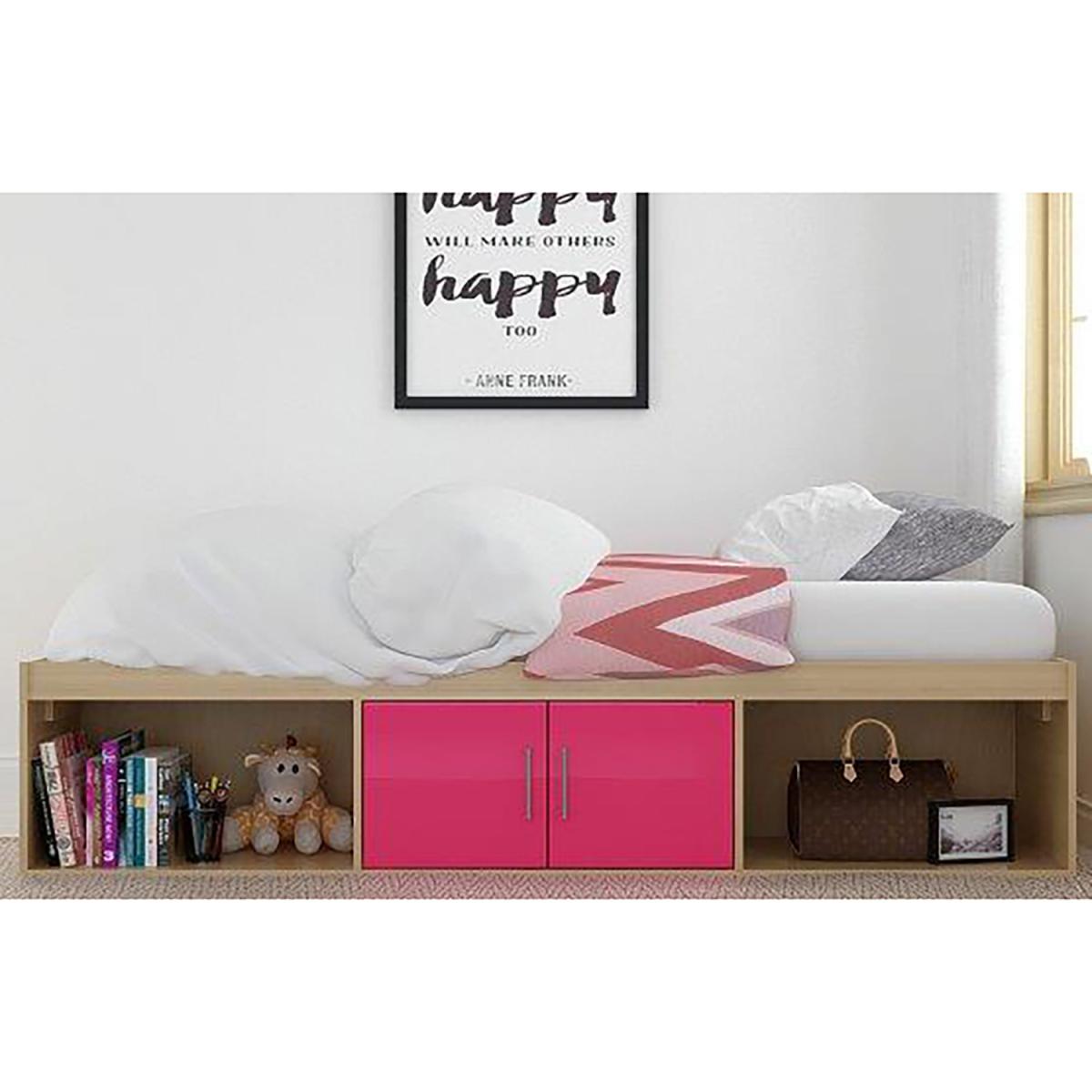 Dakota Oak Cabin Bed - Pink – image 5