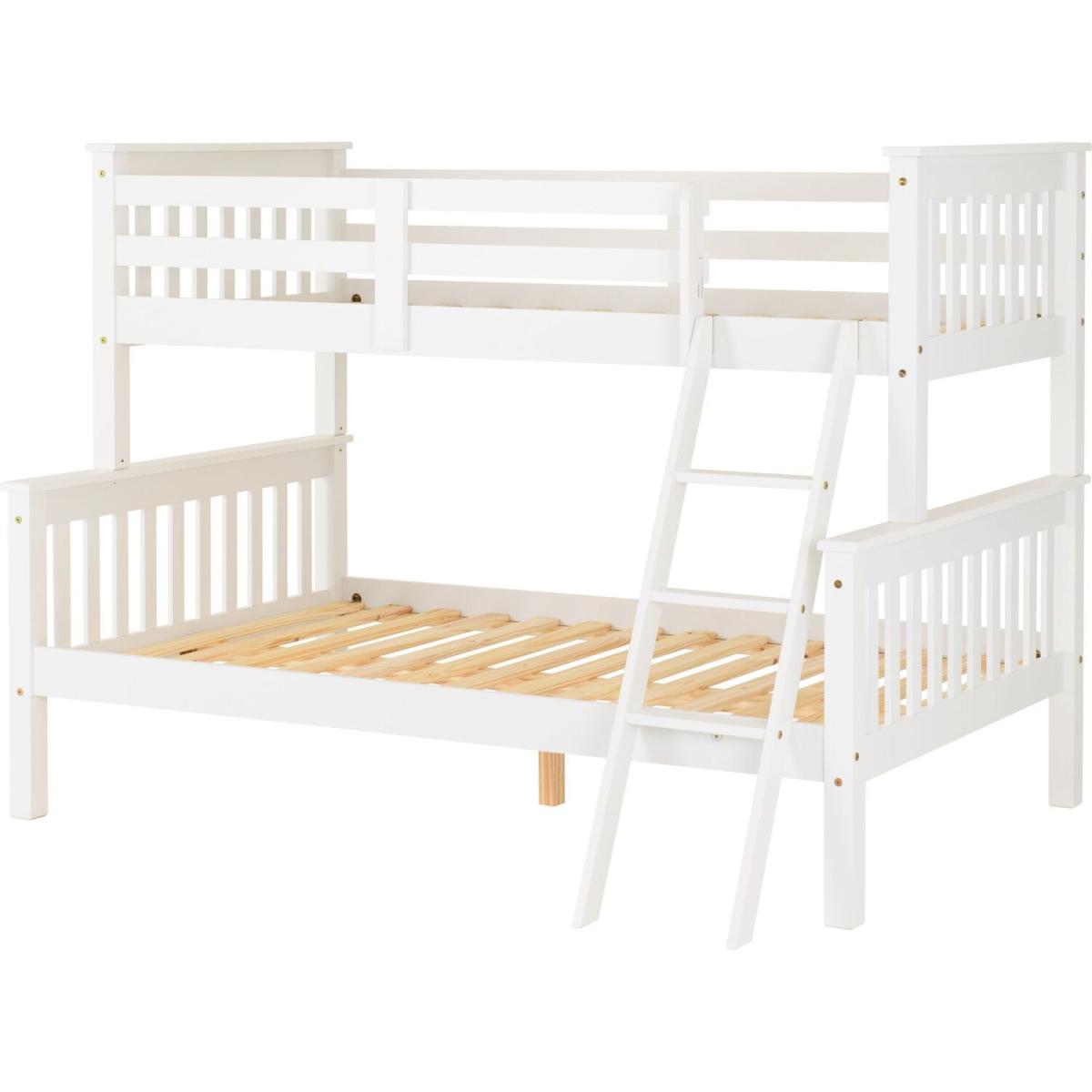 Neptune Triple Sleeper Bunk Bed - White – image 2