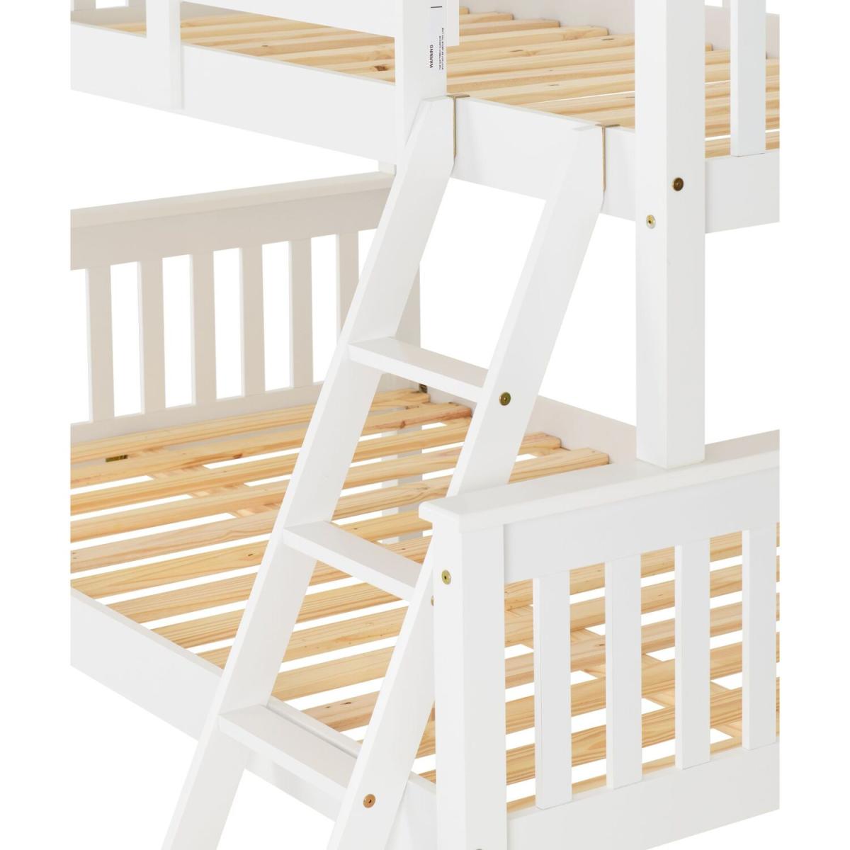 Neptune Triple Sleeper Bunk Bed - White – image 4