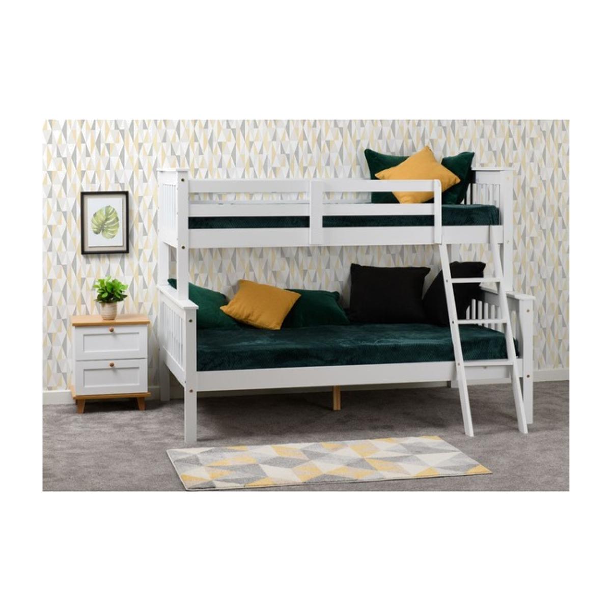 Neptune Triple Sleeper Bunk Bed - White – image 1