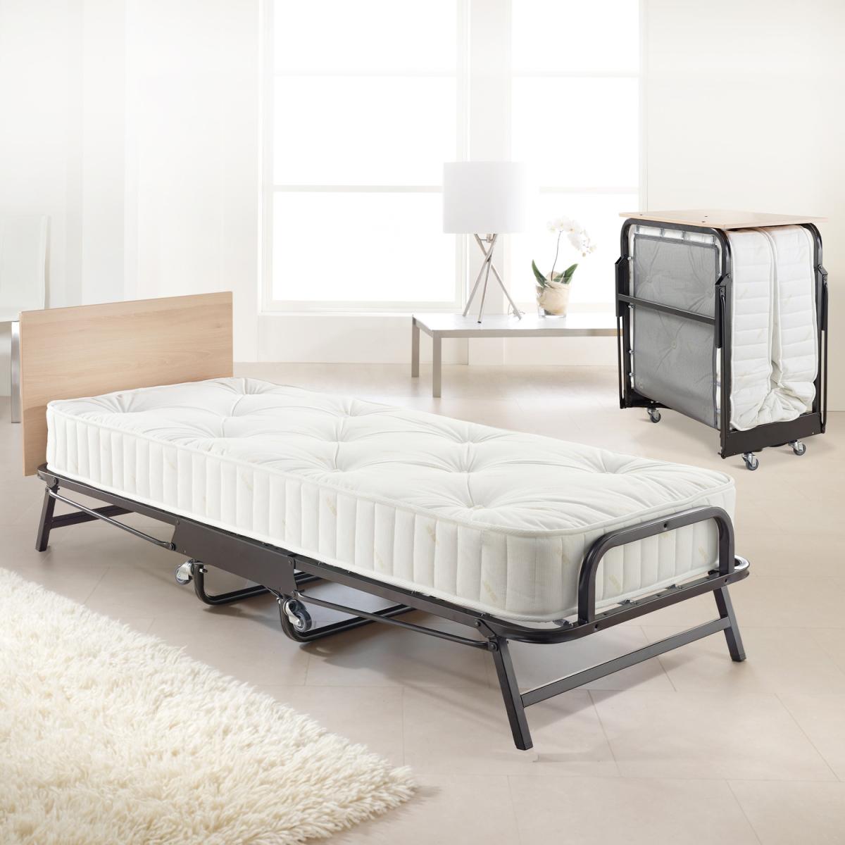 Jay-Be Magnificent Sprung Folding Bed with Mattress - Black – image 2