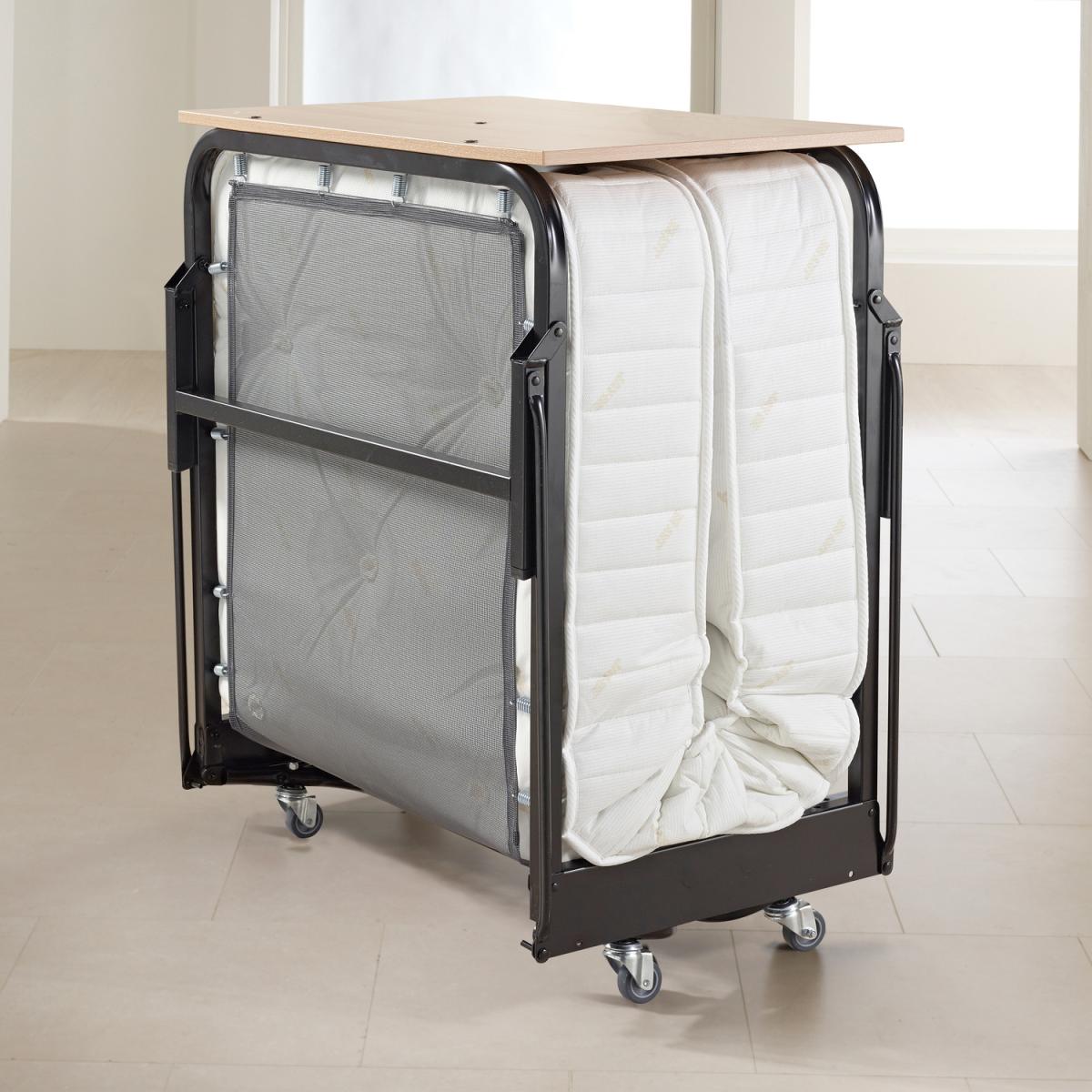 Jay-Be Magnificent Sprung Folding Bed with Mattress - Black – image 3
