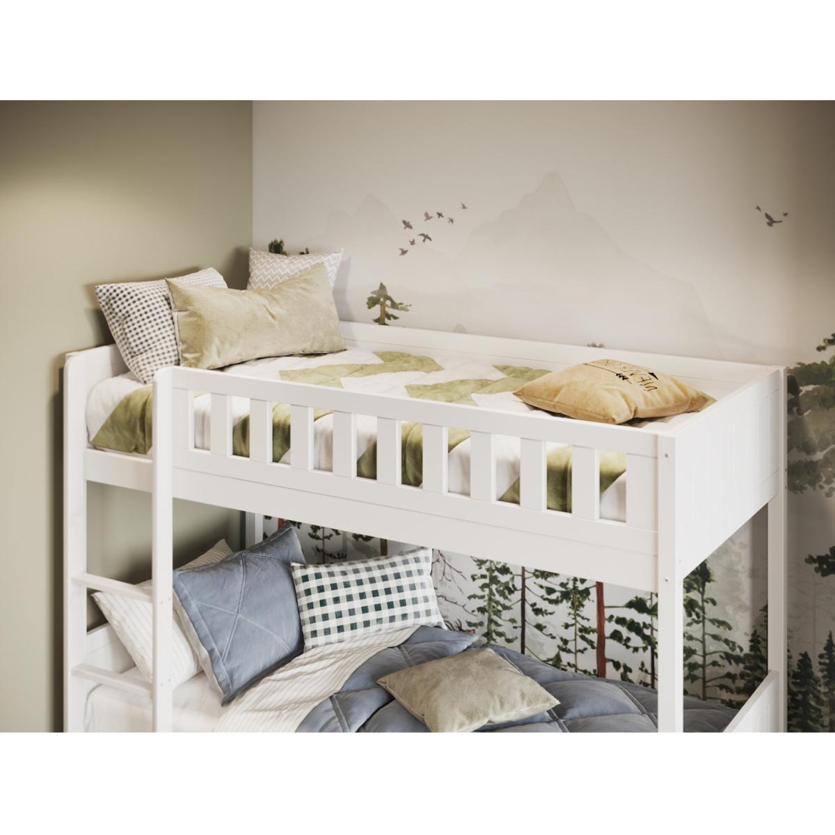Bea Bunk Bed White - White – image 4