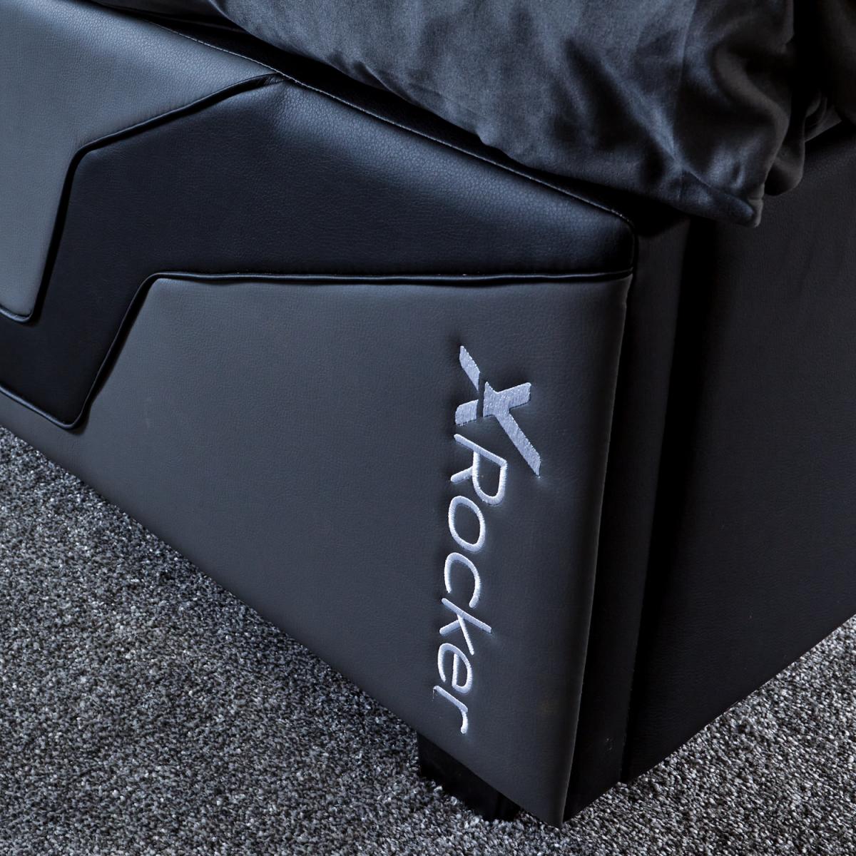 Cosmos RGB Single Gaming Bed in a Box with LED Lighting - Grey – image 2