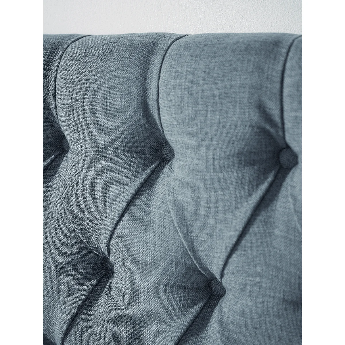 NEW The Buttoned Headboard - Navy Kingsize – image 2