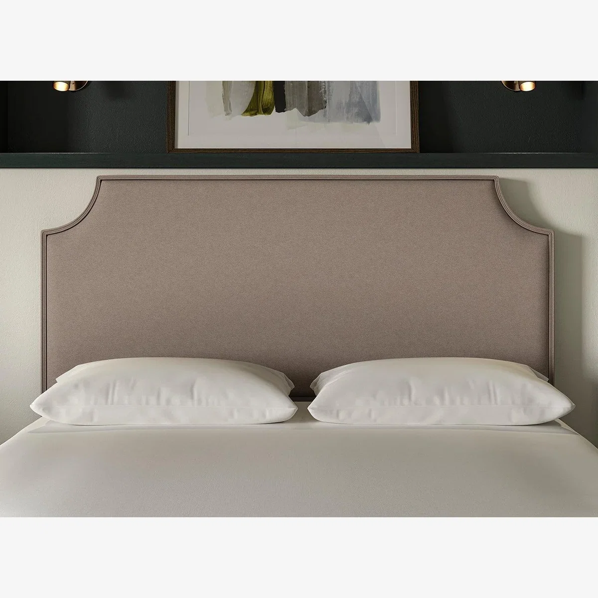Sealy Tate Headboard - 4'6 Double - Brown