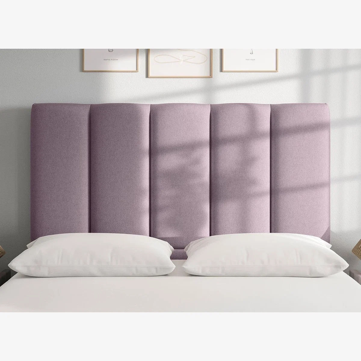 Flaxby Gransmore Headboard - 5'0 King - Purple