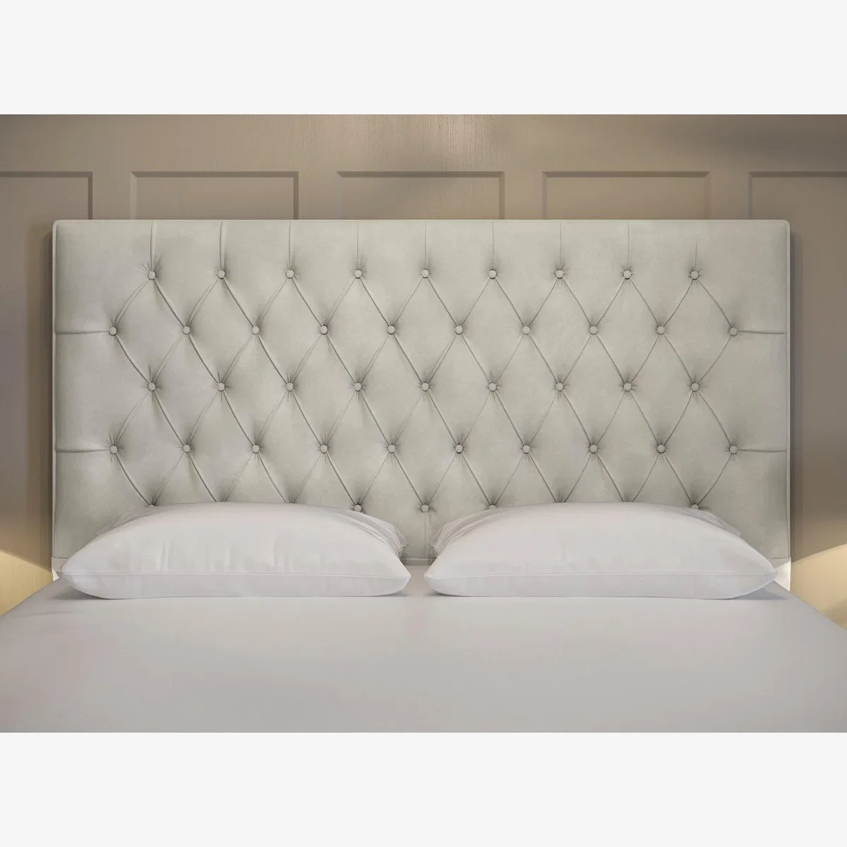 Dream Team Felixstowe Headboard - 5'0 King - Grey