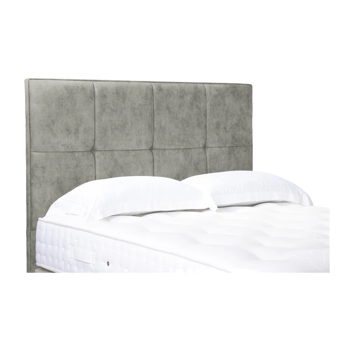 Reigns High Floor Standing Headboard - Super King - Dapple Oyster – image 1