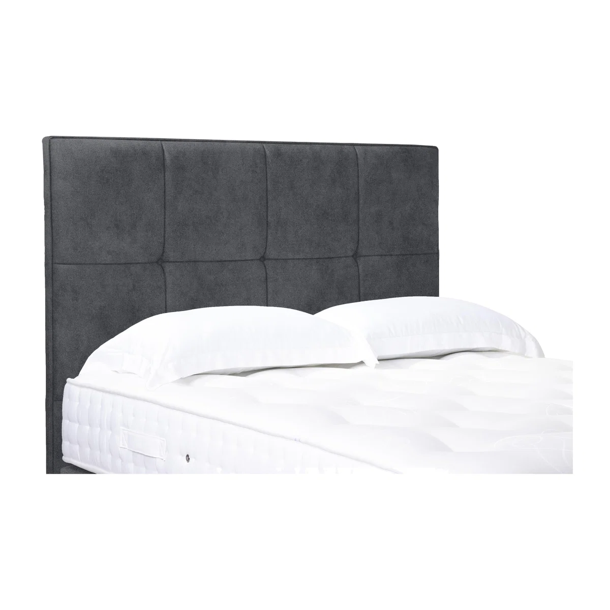 Reigns High Floor Standing Headboard - Single - Pewter – image 1