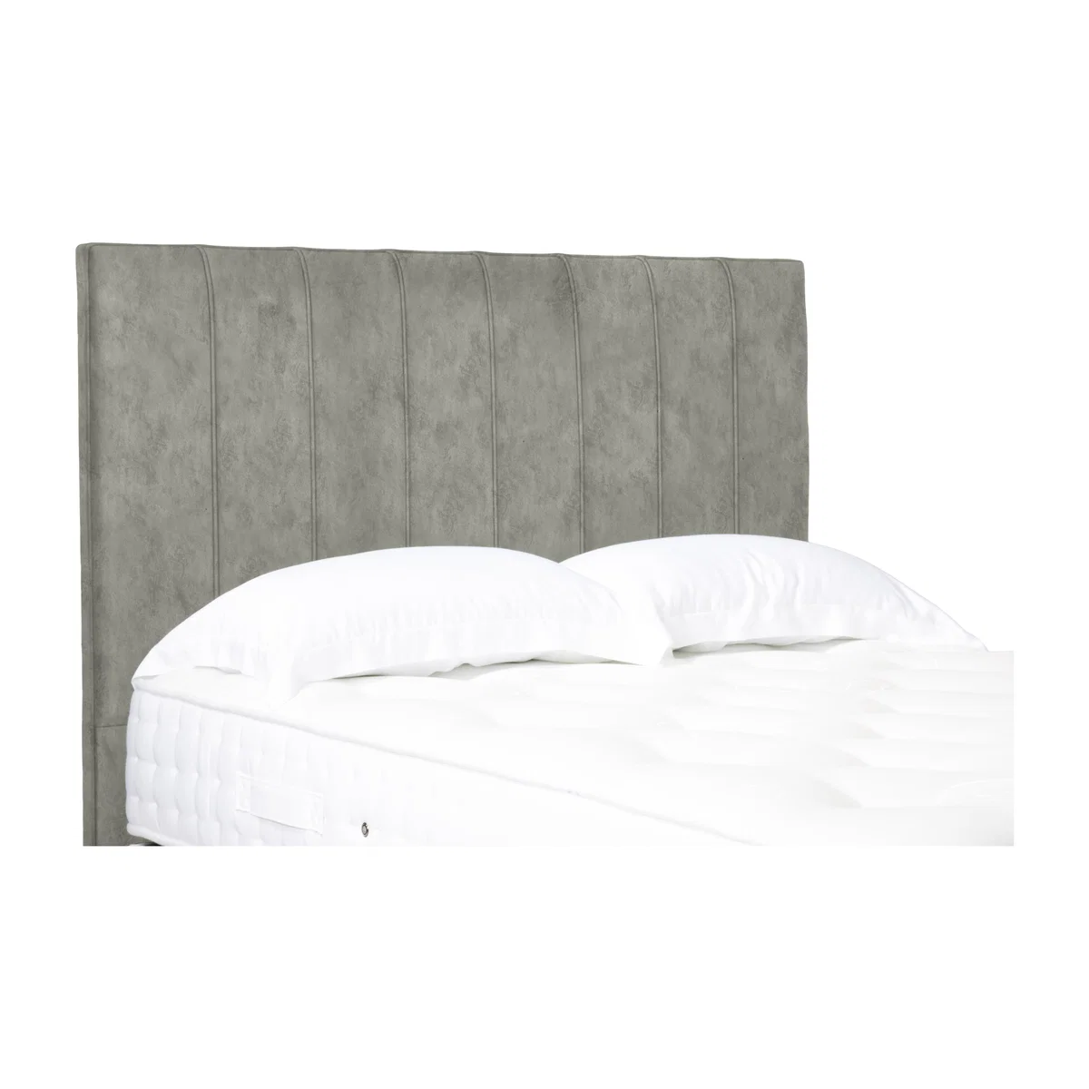 Axel High Floor Standing Headboard - Small Double - Dapple Oyster – image 1