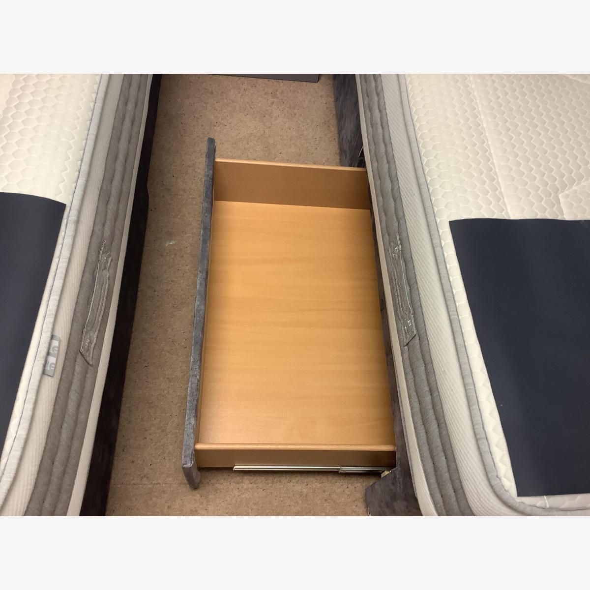 Mammoth - 5’0 Prestige Pocket 2000 2 Drawer Divan Set & Headboard – image 1