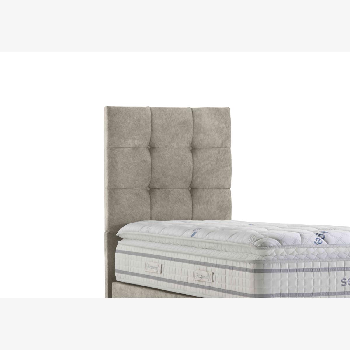 Sleepeezee - Apex Floor Standing Headboard - Single - Joshua Latte – image 1