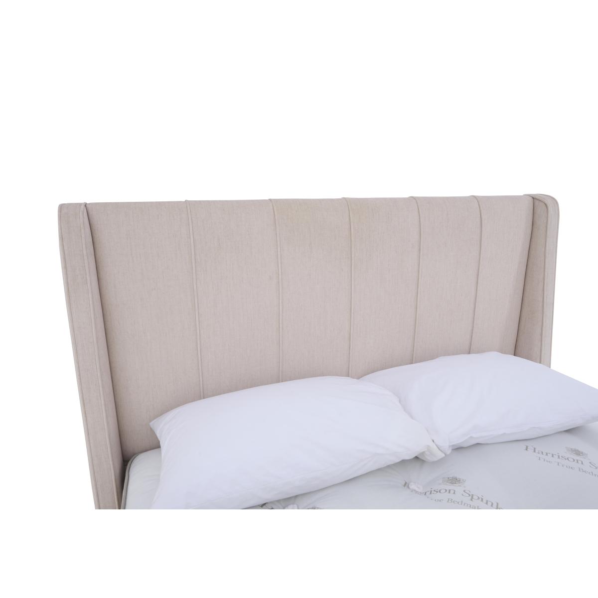 Akira High Floor Standing Headboard - Double - Pewter – image 3